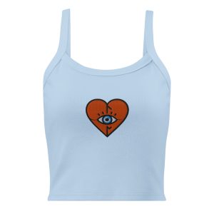 Warded Heart Micro-Rib Tank — Soft, Sassy & Ready to Slay